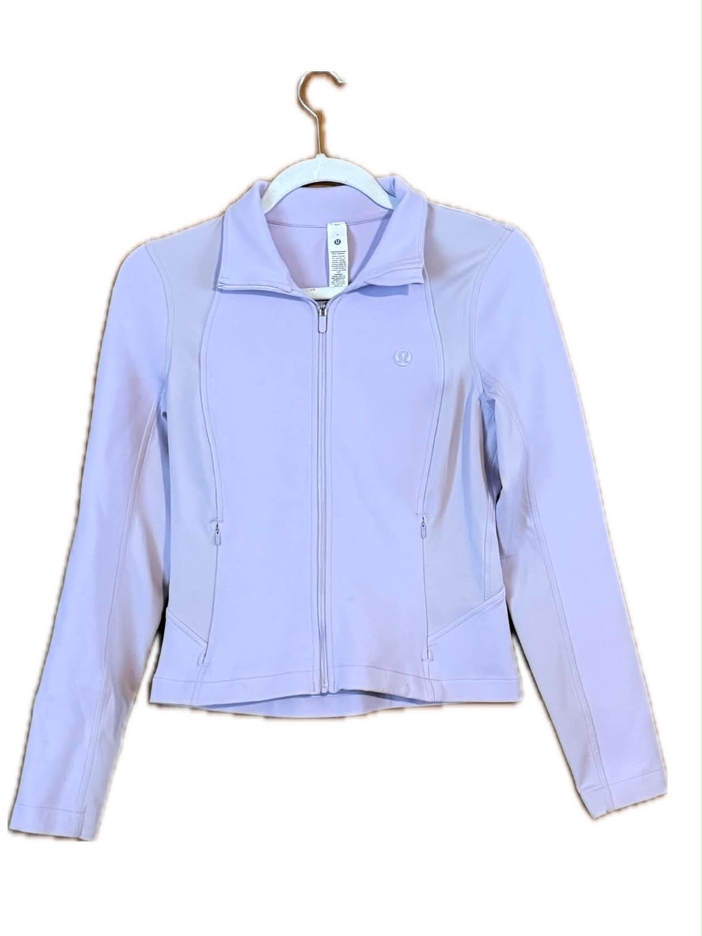 lululemon athletica Lavender Full-Zip Bomber Jacket